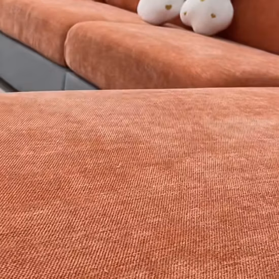 Polyester Sofa Chenille Fabric Chenille Jacquard Curtain Fabric