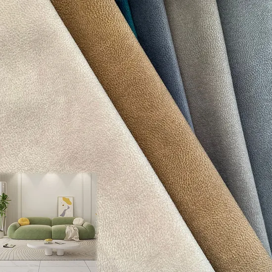 Tecido camurça 100% poliéster em 55/56