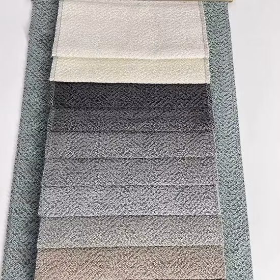 Pano de estofamento de tecido de sofá de tela fina Chenille para sofá de móveis de almofada de cama